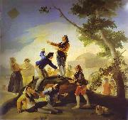 Francisco Jose de Goya La cometa(Kite) oil painting on canvas